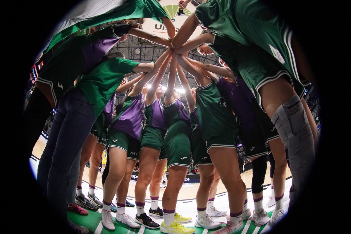 unicajaCB's tweet photo. 🥳 ALEGRÍA 🥳

💚💜 #UnicajaJuntas #LFChallenge @fundunicaja @unicajabanco @AytoMijas https://t.co/4CLKJr8B2J