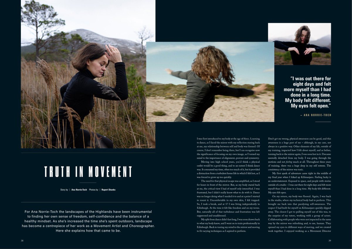 Truth in Movement - for BASE Adventure Magazine issue #10

You can now read the full article on  movementbyana.com

Thank you to BASE Adventure Magazine - providing the space to share my story, amongst such inspiring voices. 

Photography by the fab <a href="/rupertshanks/">Rupert Shanks</a>