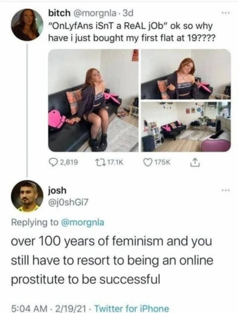 Why women get Ls tweet media