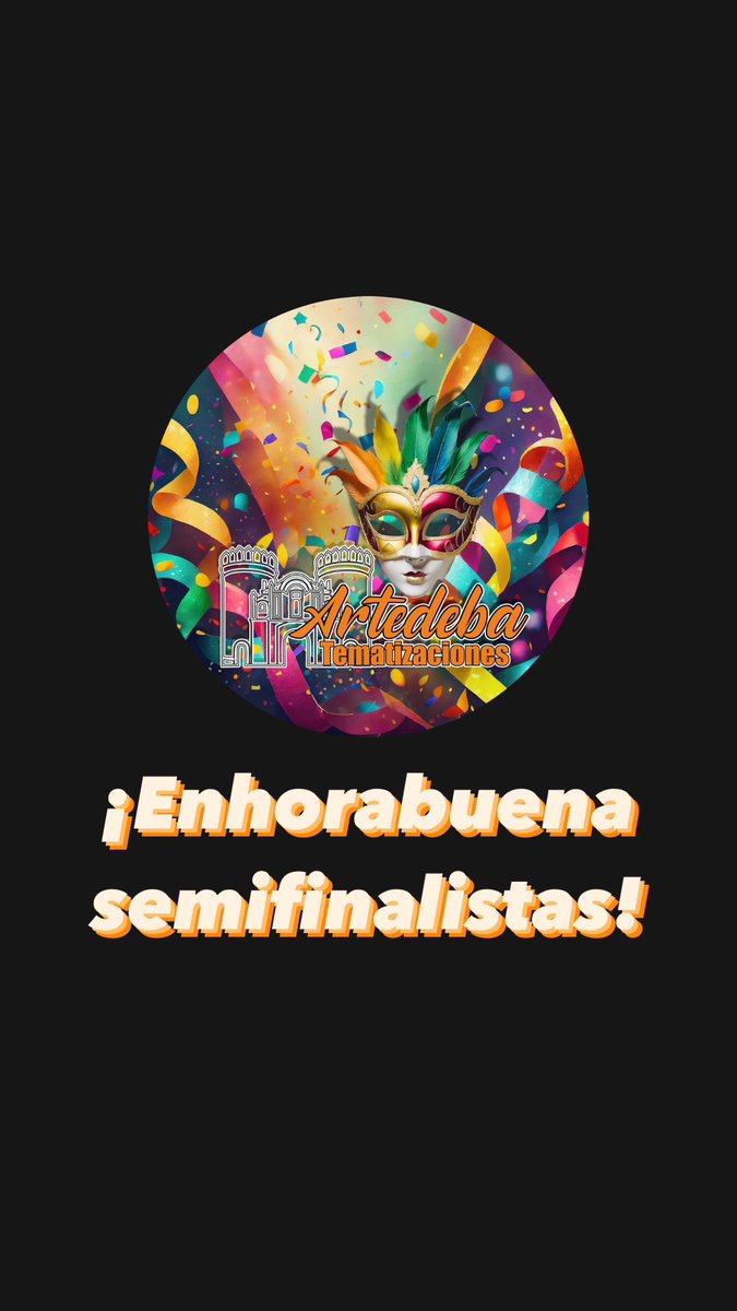 ¡Enhorabuena a todos los semifinalistas! 👏🏻👏🏻👏🏻

Hacemos mención especial a <a href="/murgalmaridi/">Murga Al Maridi</a> y <a href="/loswatercloset/">Murga Los Water Closet</a> 🥳. Nos vemos el lunes 🤪

📸: Badajoz Fotográfico

#CarnavalDeBadajoz