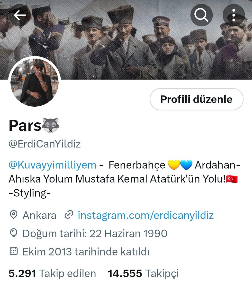 Ana hesabım @ErdiCanYildiz hesabı nedensiz şekilde askıya alındı.
Bir süre bu hesaptan devam edeceğim!