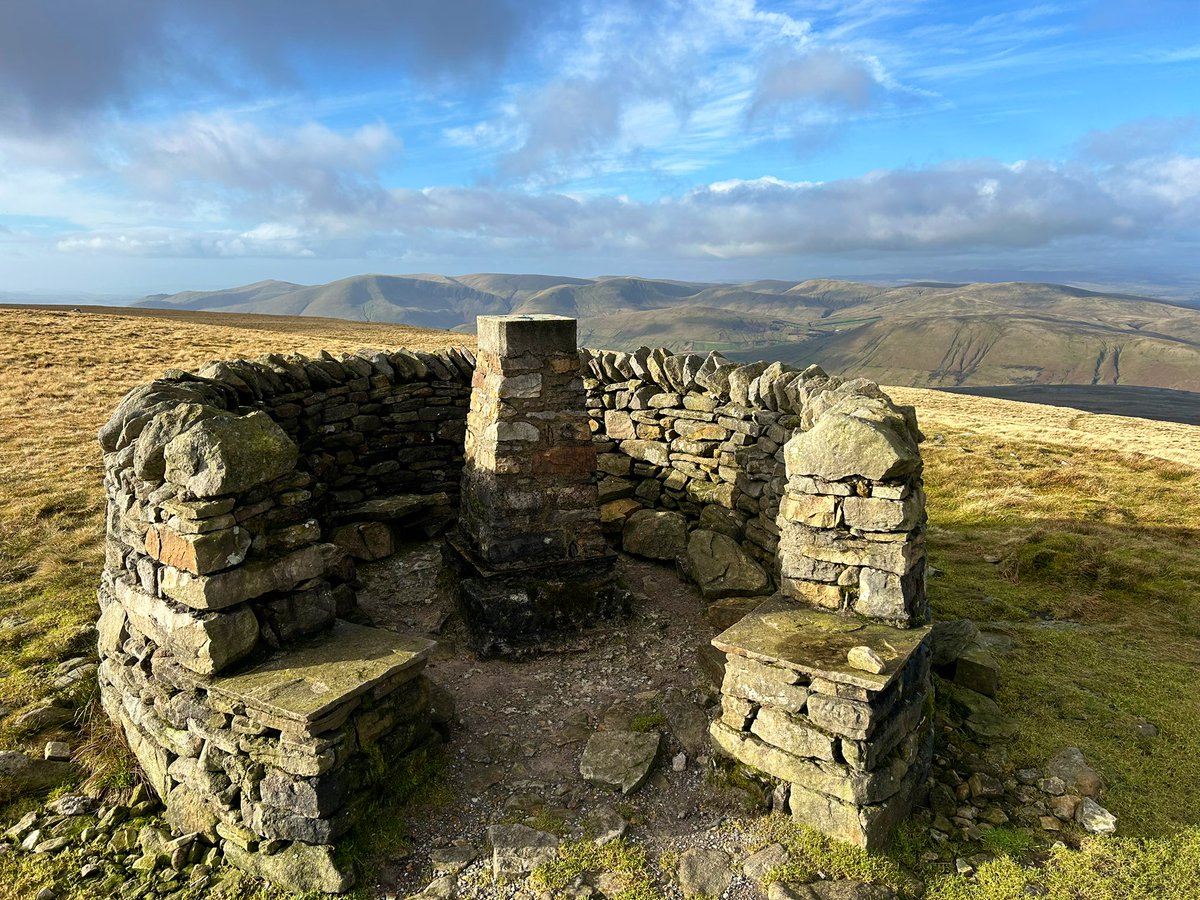 A few from todays windy wander up Wildboar fell #westmorlanddales #wildboarfell #mallerstang