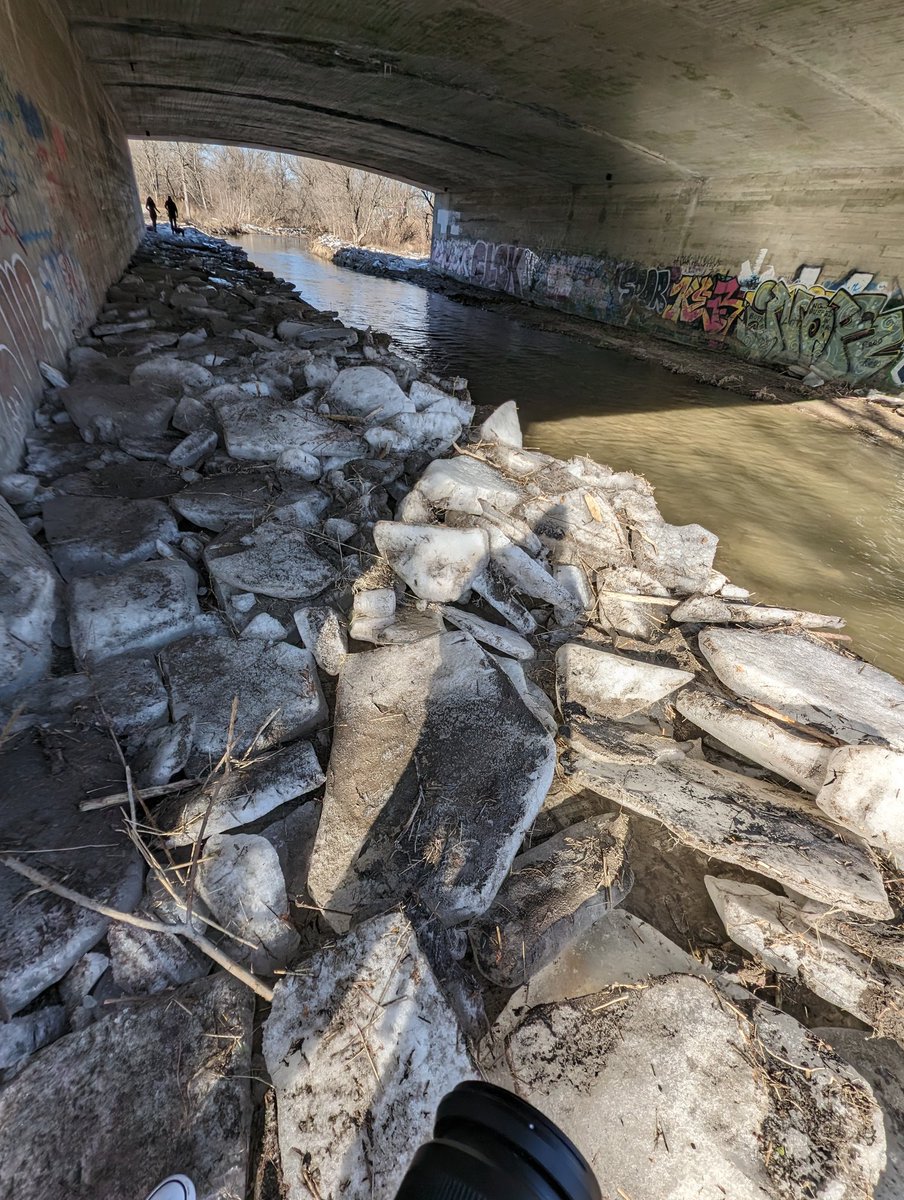Unwritten75's tweet photo. @ClaringtonON you online reporting tool keeps kicking me out. The south Bowmanville Creek Trail is unsafe under highway &amp; trail bridges. Not accessible for residents, especially with physical limitations. https://t.co/0qme0UMguL