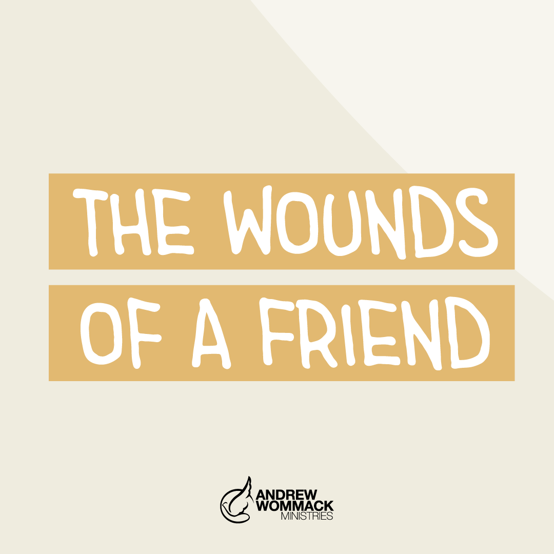 andrewwommack's tweet photo. Nothing hurts more than the wounds of a friend. Offenses will come, so how do you live free from offense? Learn to be unoffendable, like Jesus, in this free teaching, “The Wounds of a Friend.” https://t.co/3bQf9rYFEV
#WoundsofaFriend #lovelikeJesus https://t.co/mrABjVOGro