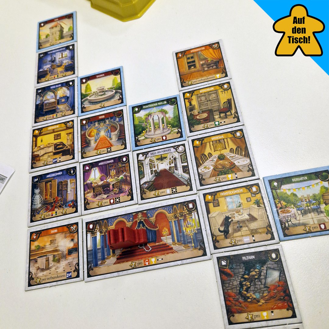 aufdentisch1's tweet photo. Bayovarischer Pomp &amp; Größenwahn in einem tollen Spiel - das ist #ZwischenZweiSchlössern. Es spielt sich wie das großartige #BetweenTwoCities, hat aber das Thema von #CastlesOfMadKingLudwig übernommen und... [1/2]
#aufdentisch #brettspiele #brettspiel #boardgames @FeuerlandSpiele https://t.co/jhgUxLiBBS
