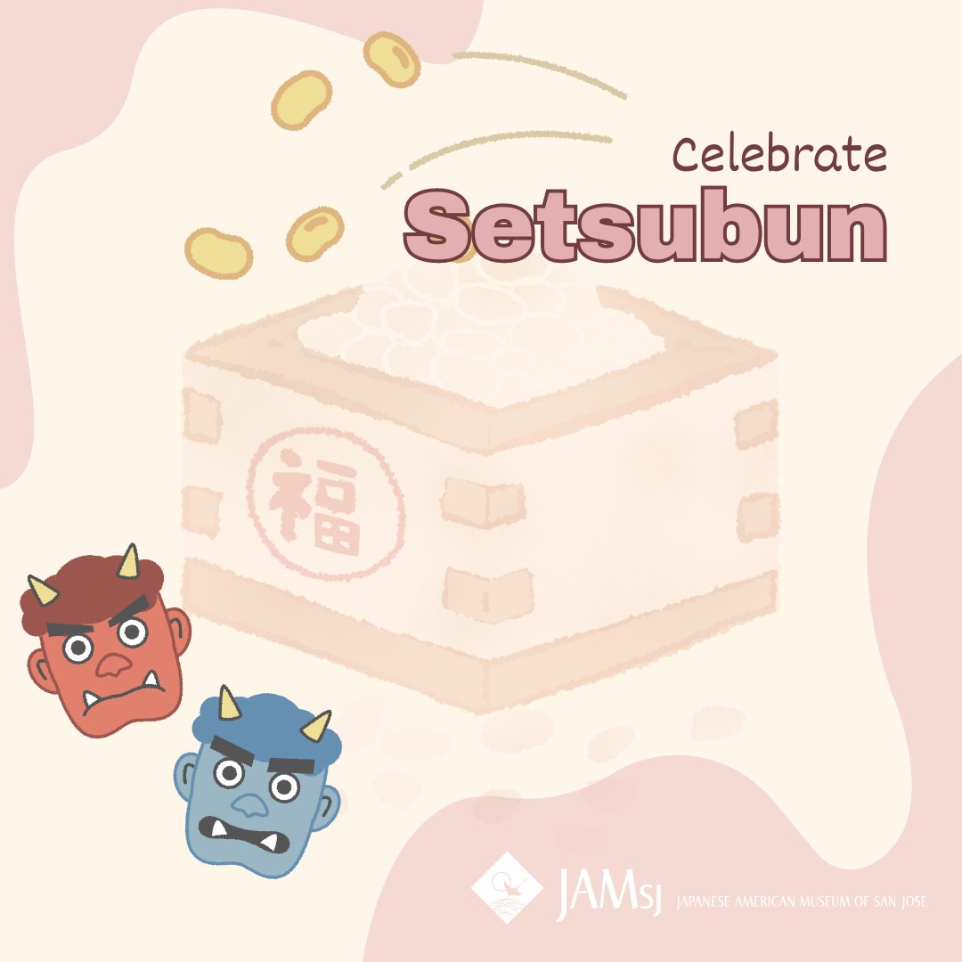 It's Setsubun day! Do you have your beans ready to drive out those demons?
