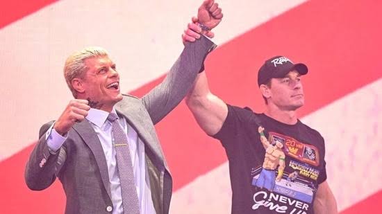 WrestleWhistle's tweet image. John Cena - returns to WWE as soon as he could, does nothing but put over talent &amp;amp; truly loves WWE

The Rock - returns after failing at multiple ventures, immediately exerts control &amp;amp; takes a deserving man&apos;s WM spot &amp;amp; cares only about PR

WE WANT CODY

#WeWantCody 
#WoahMovement