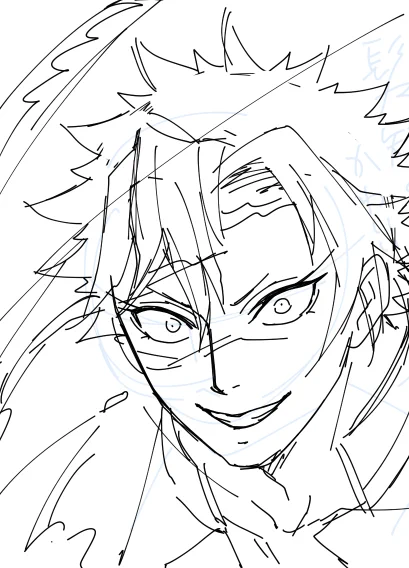 久々にT軸描いてる
🍃のあたまいまだにむずかしい…… 