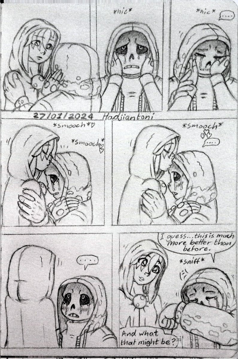 segamonsaga's tweet photo. LastDuet: "A Warmth Mistletoe Pt 5" 27/01/2024
#Segamonsaga #lastduet #Dusttale #Anya #Lovewarrior #Hopewarrior #DustSans #Murdersans #dusttalesans #skonisans #xmasandnewyear
[Please respect, don't steal the original ideas and don't claim this as your own]🚫⚠ https://t.co/J9zTfzyVxP