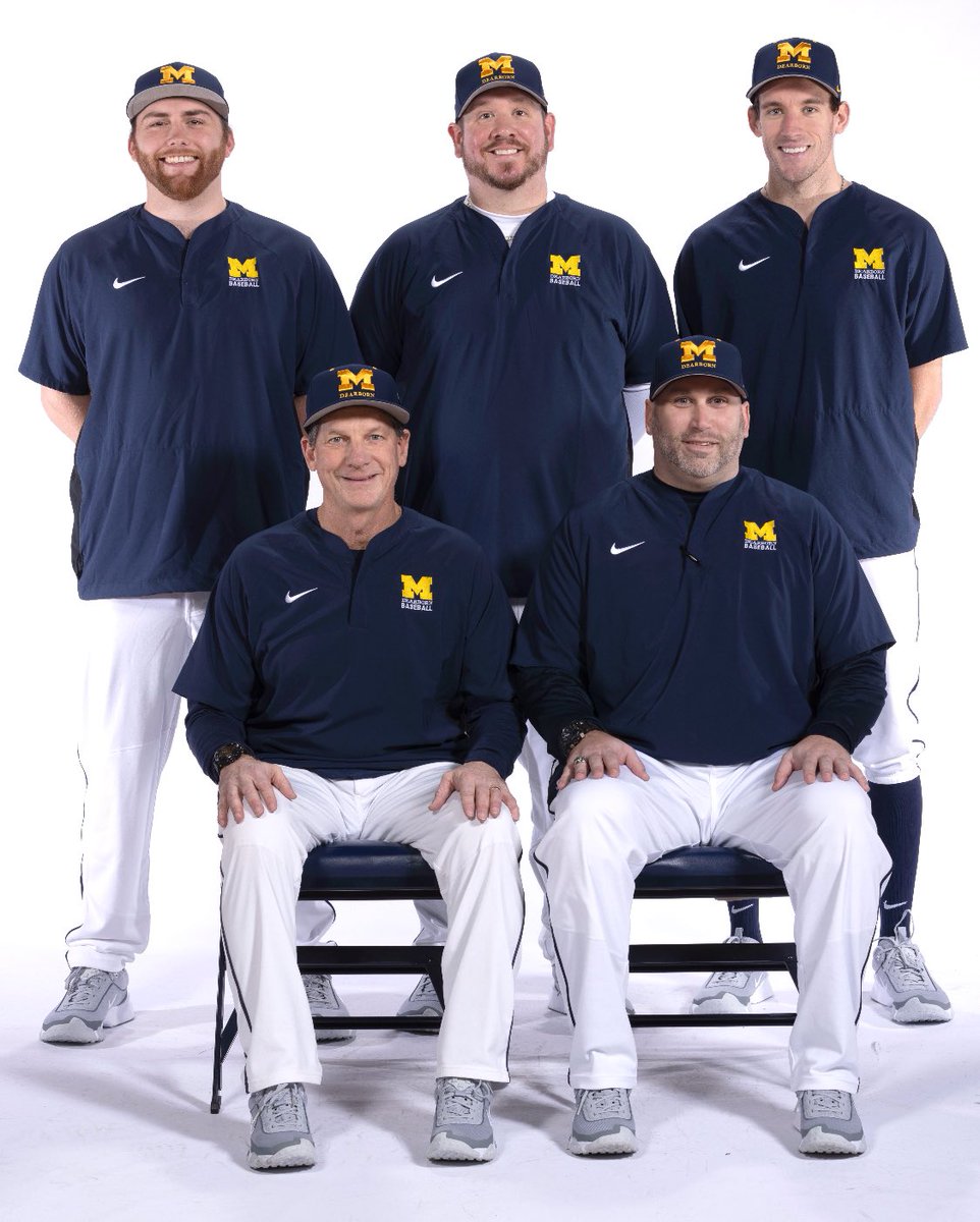 Jeffrey_Wilson4's tweet photo. University of Michigan-Dearborn Baseball Coaching Staff https://t.co/oX1JXR6MXw