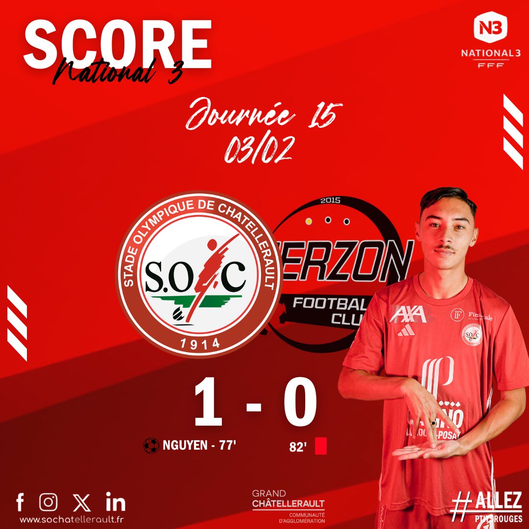 S.O. Châtellerault 🔴⚪ tweet media