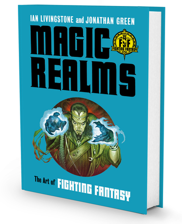 #selfpromosaturday You can pre-order MAGIC REALMS: THE ART OF FIGHTING FANTASY from @unbounders now: unbound.com/books/magic-re… #fightingfantasy #gamebooks #fantasyart