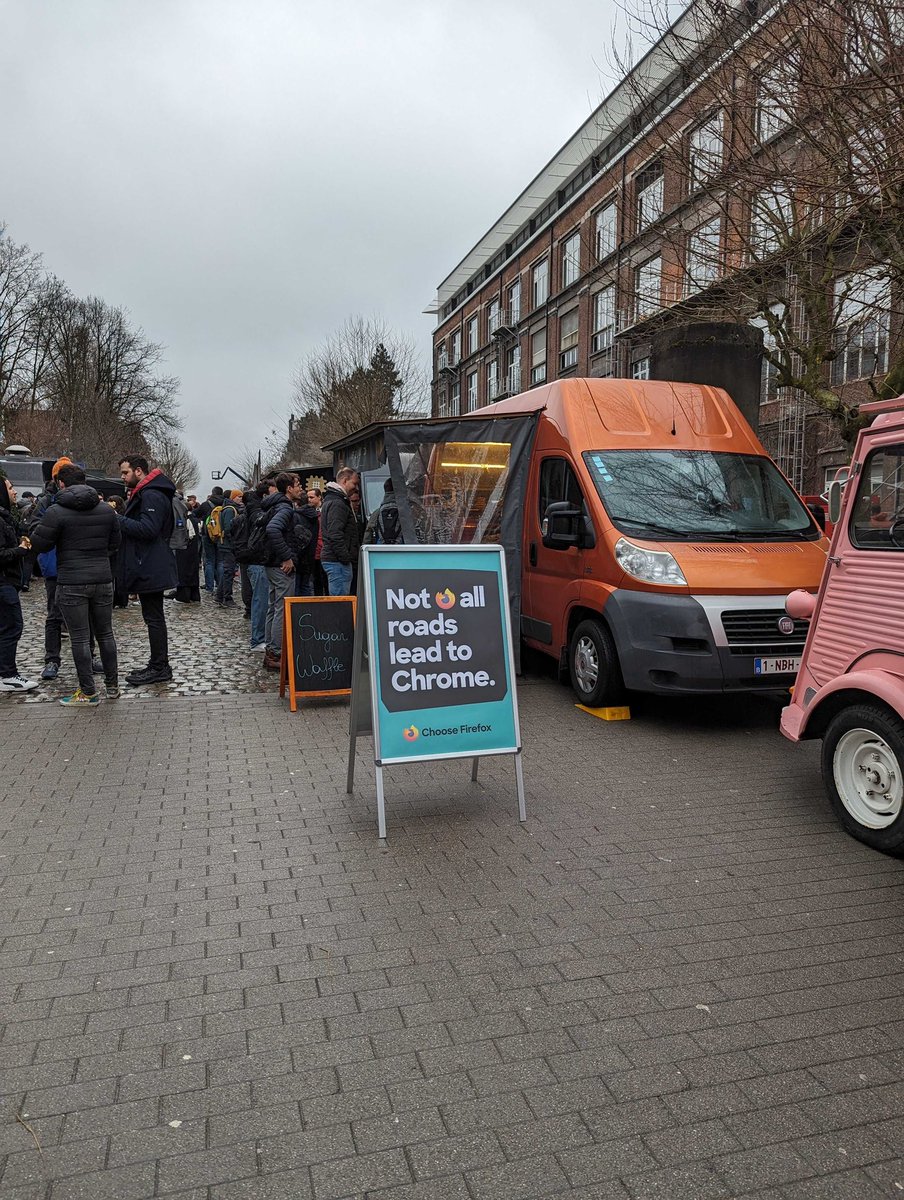 mozhacks's tweet image. We had amazing conversations today at #Fosdem24! 🗣️

Join us tomorrow for our devroom and of course more cookies! 🍪🍪
