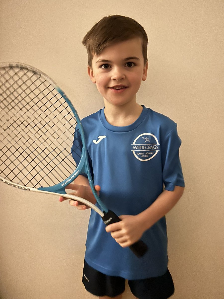 MrsFry2012's tweet photo. Proud of Hugo playing his first tennis match for Whitecraigs U8 team. 
@KirkhillPS https://t.co/1QwHHvHkM2