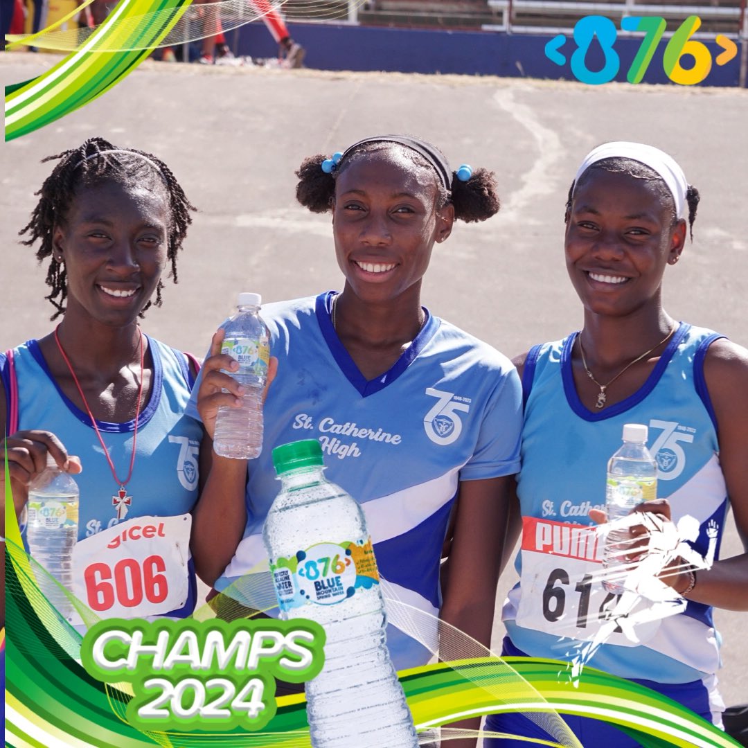 876SpringWater's tweet image. All the schools are out as they continue preparations for #BoysAndGirlsChamps2024.
Rep your school in the comments and let us know who you’re supporting. #876Water #876RoadToChamps