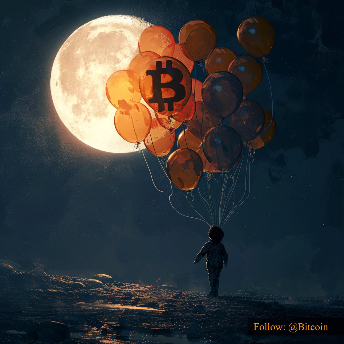 Bitcoin: where dreams of financial ascent float to the moon. Reach for the stars and let your crypto ambitions soar high! 🚀🌕 #BitcoinDreams