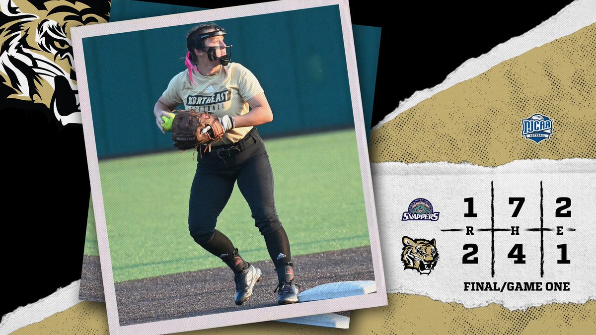 SB | FINAL (G1): Northeast 2, No. 13 Spoon River 1.

<a href="/nemccsoftball/">NEMCCSOFTBALL</a> walks it off in the bottom of the seventh on a double by Sarah Hindman that scored Sydney Bean!!!

#NEMCC completes its 4️⃣ game weekend series with the Snappers after its sophomore recognition.

🐯 #TigerTown