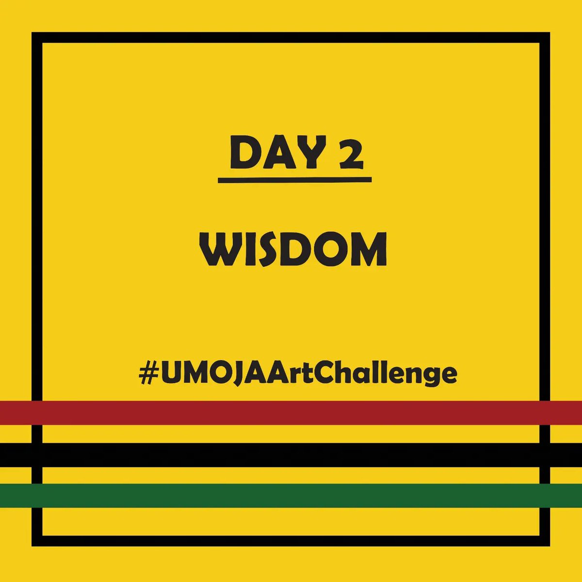 Jakeemdadream's tweet photo. Day 2 of the #UMOJAArtChallenge by @umoja_challenge 

Word of the day: [WISDOM]

#BlackHistoryMonth #BlackHistoryMonth2024 #blackhistoryeveryday #art #artchallenge #artchallenge2024 https://t.co/7U2yiC5Fqj