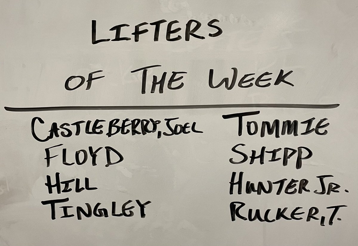 TysonGale47's tweet photo. @UTM_FOOTBALL Lifters of the Week!

#MartinMade #WinnersWearBlue 

@CastleberryJoel @TheParkerFloyd @Celeycan01 @TingleyJosiah @BroderickTommie @Tevin33shipp @__chunter @rucker_trevonte https://t.co/t1KzGcM88o