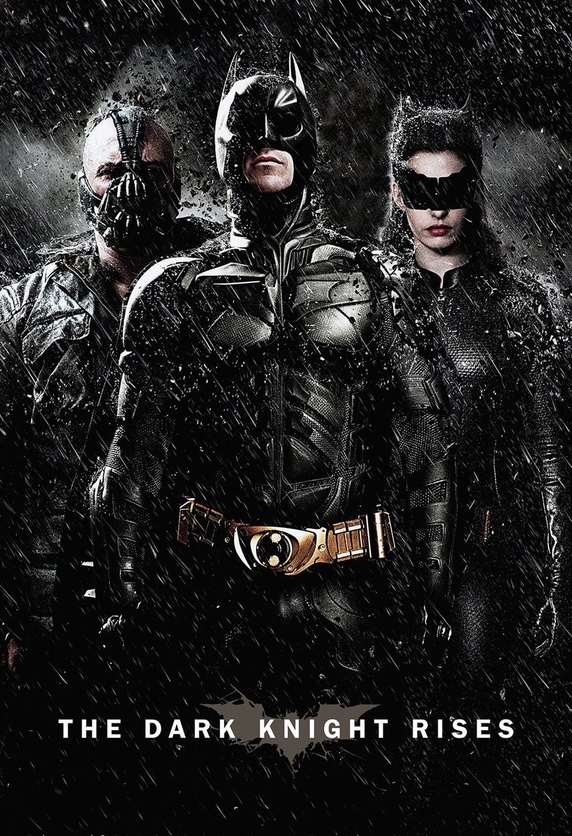 Three favourites. The Nolan Batman movies.
#MoviesWeLove