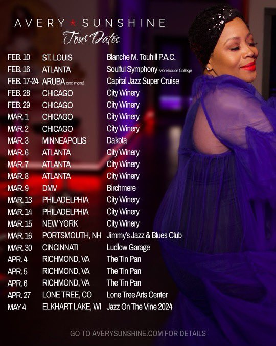 AverySunshine's tweet photo. We’re ready to hit the road again!!! Come out and shine with us when we hit your city. Make your way over to https://t.co/ilywAhFuv4 to get your tickets now! #KeepShinin #ShineNoMatterWhat https://t.co/JfCb0cXmML