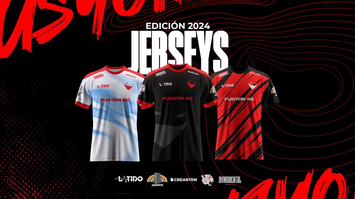 FusyonEC's tweet photo. ES HORA DE RENOVAR LA PIEL 👕:
3 EQUIPACIONES ECHAS POR Y PARA VOSOTROS!!
Ya las podéis conseguir en el siguiente enlace de @latidoshop :
https://t.co/hkiRrVHvMz 
2024=HISTORIA. https://t.co/inPYlmS961