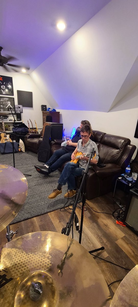 Studio day 1. Cricket!