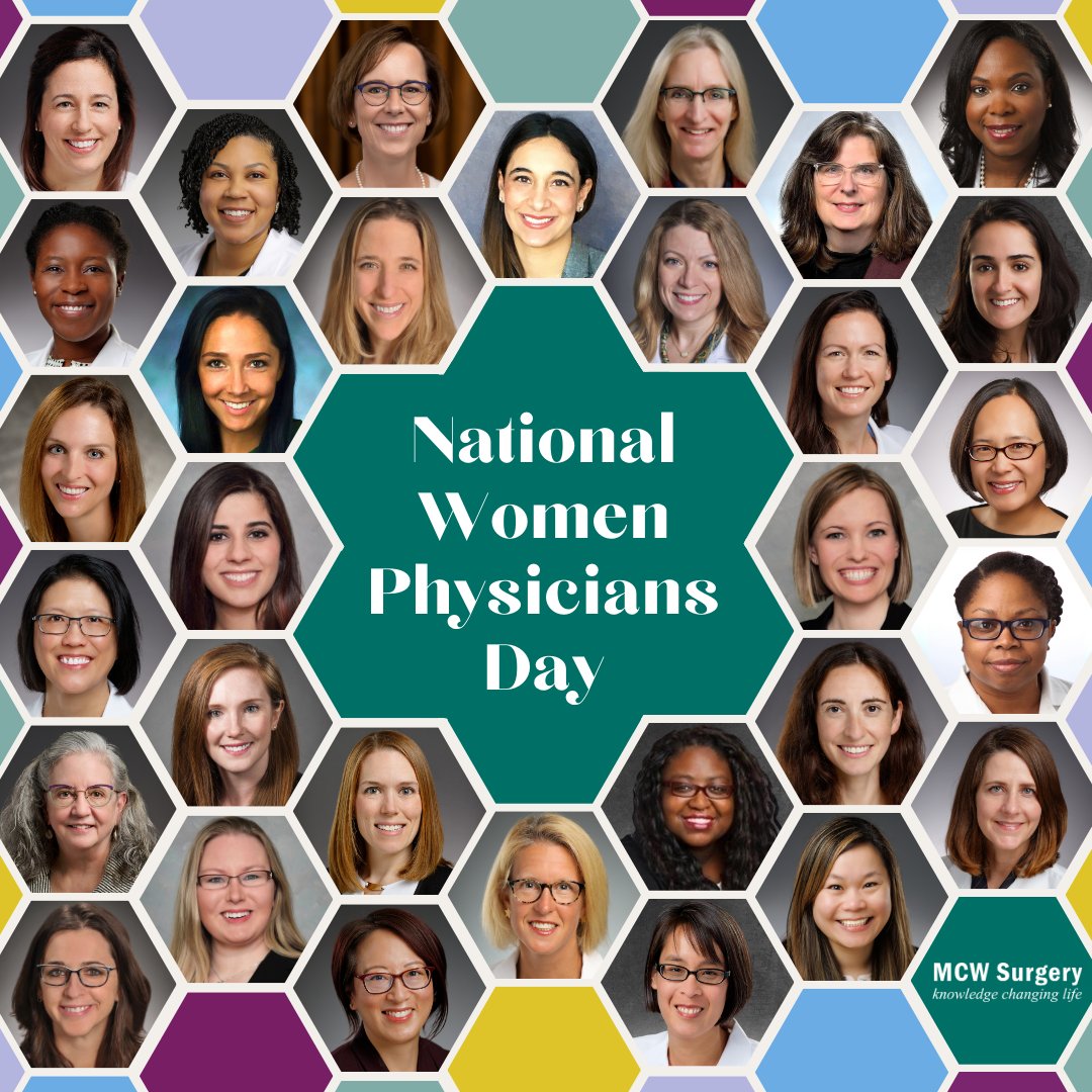 MCWSurgery's tweet photo. Happy #NationalWomenPhysiciansDay! We are lucky to have these 75 dedicated faculty, fellows and residents #LeadingTheWay across the department!

@mcwpedsurg @mcwmigs @mcwsurgonc @mcwtraumaacs @mcwvascsurg @ChildrensWI @MedicalCollege https://t.co/r15CRGBEVQ