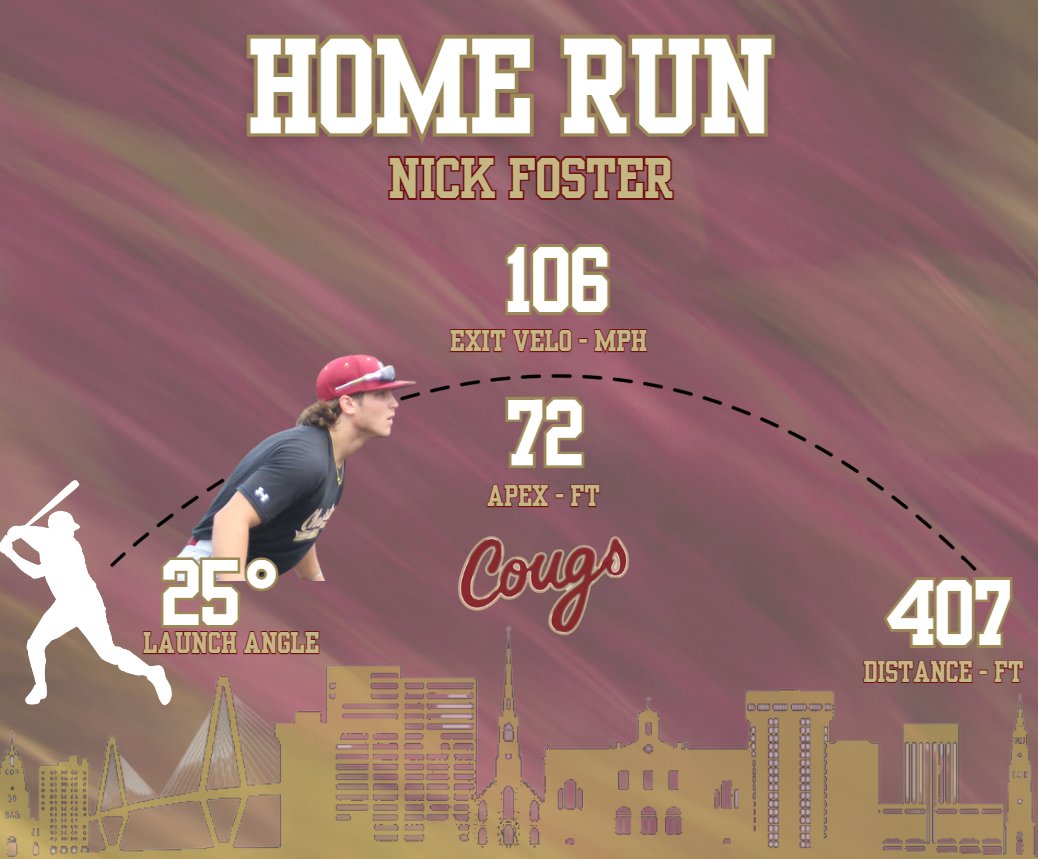 Nick Foster Gets his first of the Spring @nickfoster54 #Cougs