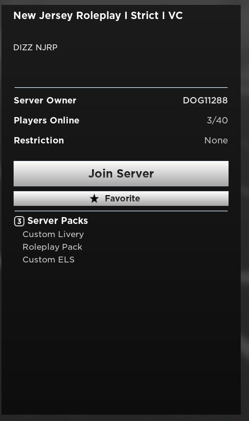 JackStarke5's tweet photo. ERLC SERVER OPEN! https://t.co/KMAvHaCpdD https://t.co/mFydMt0GfV