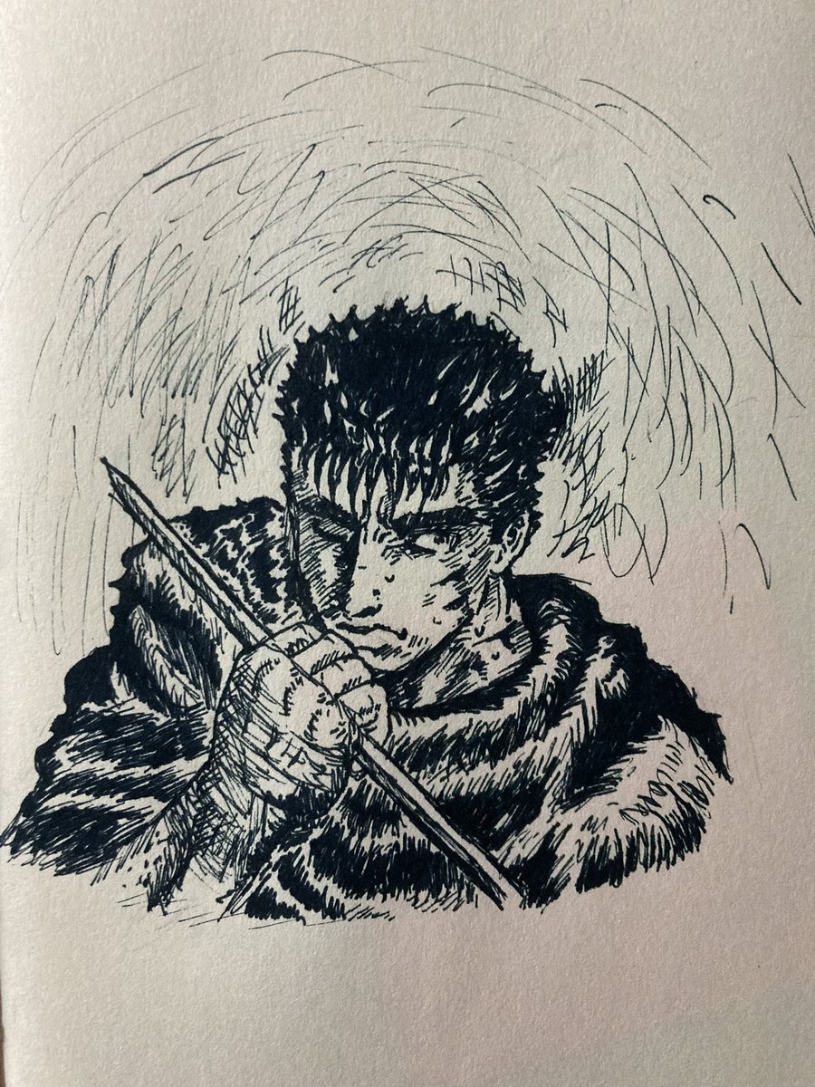 ames985's tweet photo. Guts from #berserk https://t.co/w5wcBKEUSK