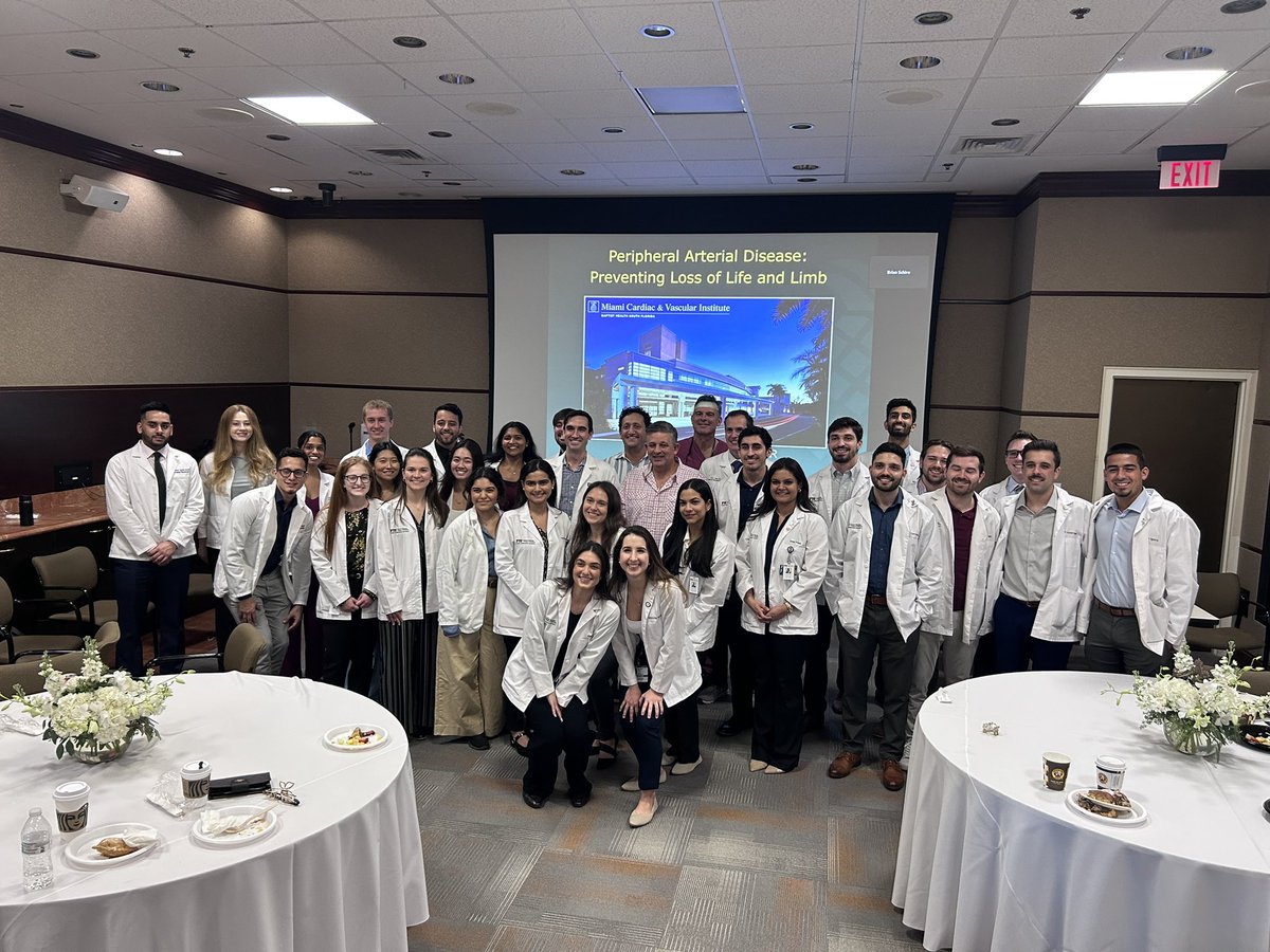katrinampardo_'s tweet photo. Today we (FIU DR &amp; IR Interest Group) held our inaugural “Day in the Life: Interventional Radiology” event alongside the physicians of MCVI! Feeling so grateful for the opportunity to learn some of the best IR’s in the country!! https://t.co/VaHhTC1qUR