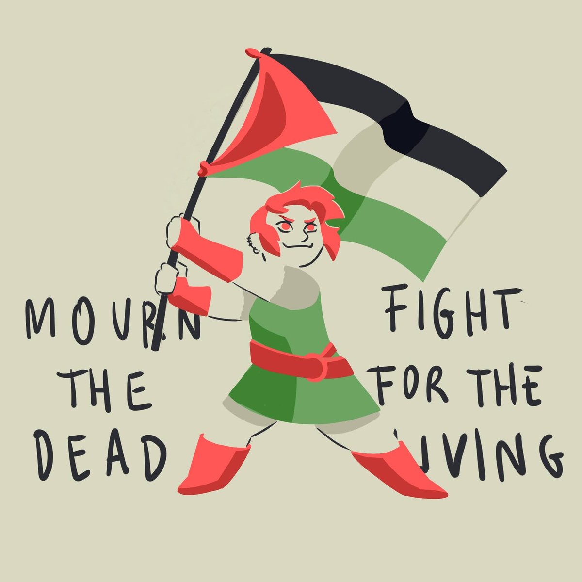 Nimona stands with Palestine