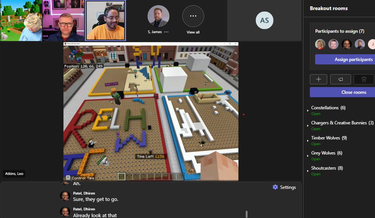 GWG STEM esports tournie "We are going to send an AI-powered robot to space to search for aliens… what would it look like and what features would it have to survive the dangerous and harsh conditions of space?"  <a href="/MicrosoftEDU/">Microsoft Education</a> <a href="/Dell/">Dell</a> #girlswhogame <a href="/KatPapulkas/">Katina</a>