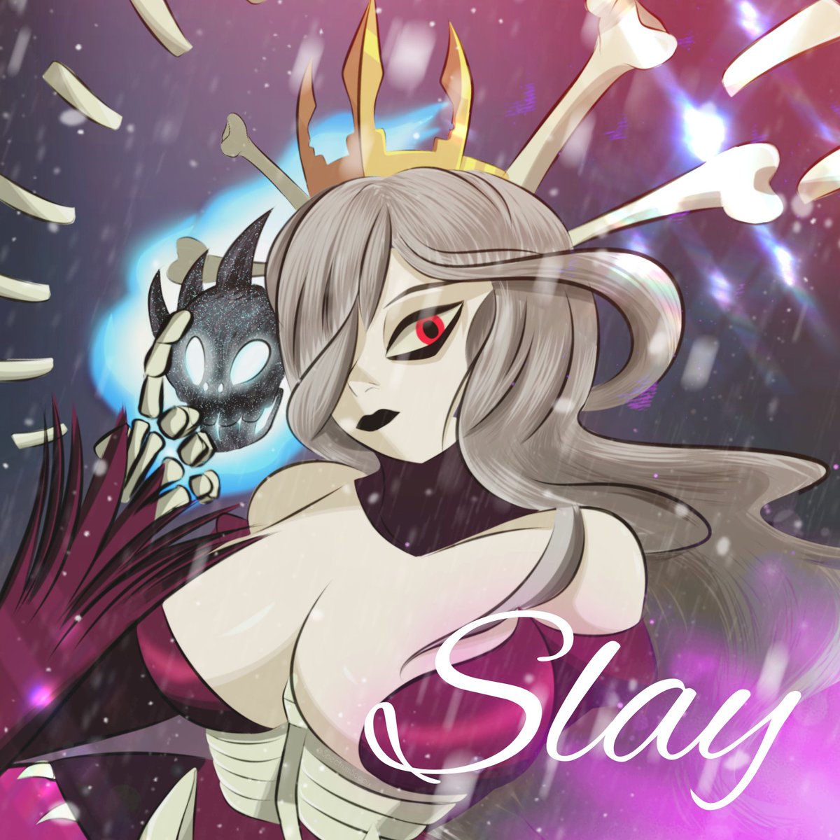 SpectrumScopix's tweet photo. When you slay too much (If you know, you know) 

How do we know this didnt happened in the grand war? (jk) 

Yes, im still learning the meaning of some english slangs btw xD

#digitalart #sketch #doodle #spectrumscopix #skullgirls #skullgirlsfanart #slayqueen #nancyrenoir https://t.co/sDzaugiAWE