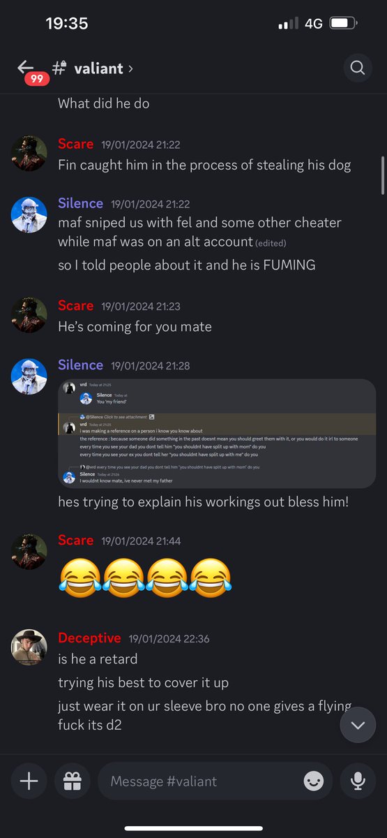 Community memver <a href="/maffeeiii/">maffeeiii</a> caught playing with cheaters then threatening to beat up people to keep it quiet 😭😭