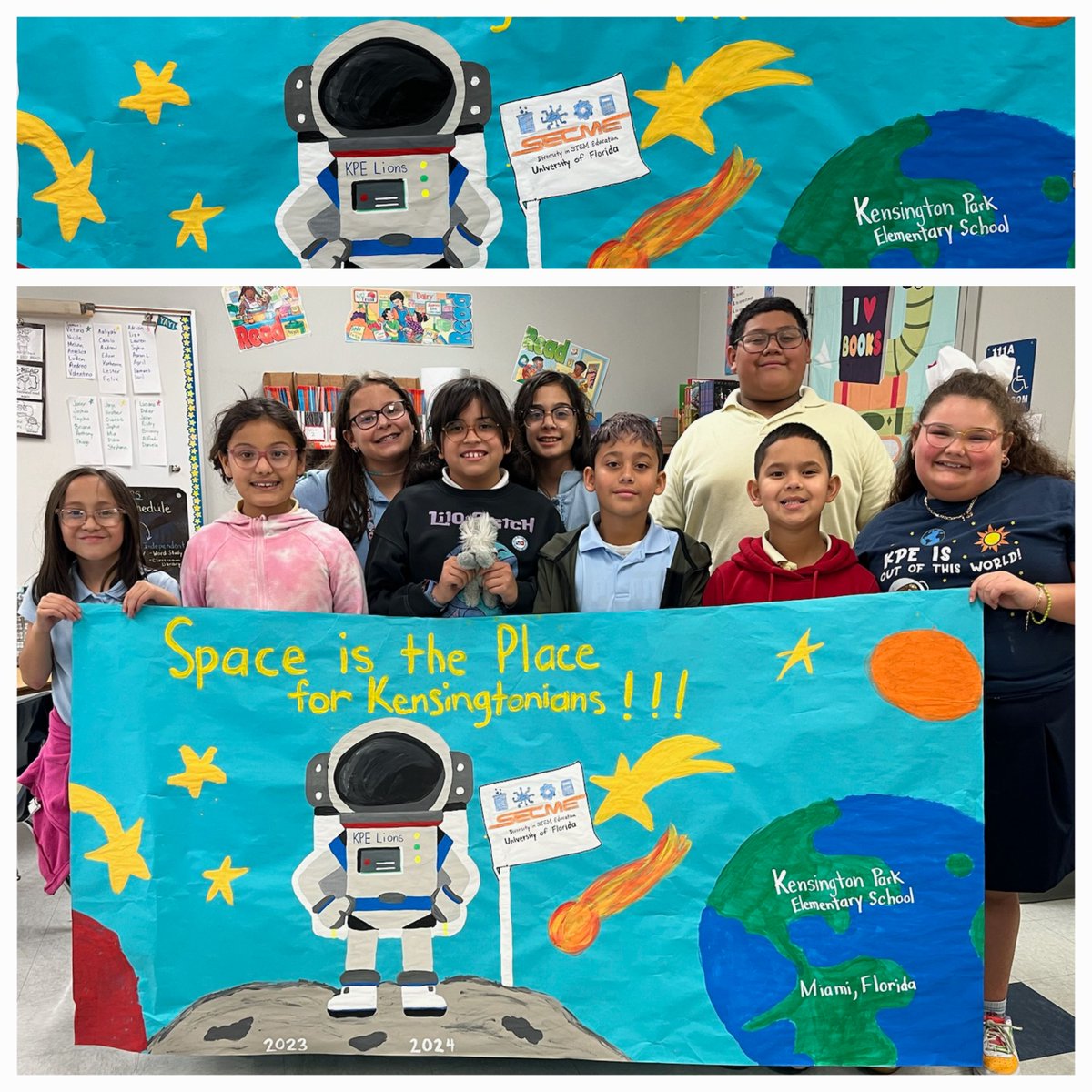 ColungaAmarilys's tweet photo. 2024 STEAM EXPO Banner.  Mrs. Muniz's Environmental Science and 🎨 Club. https://t.co/5CInAzXyTi