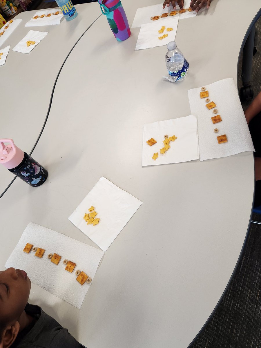 There is nothing better than making patterns and getting to eat them! #JESchat