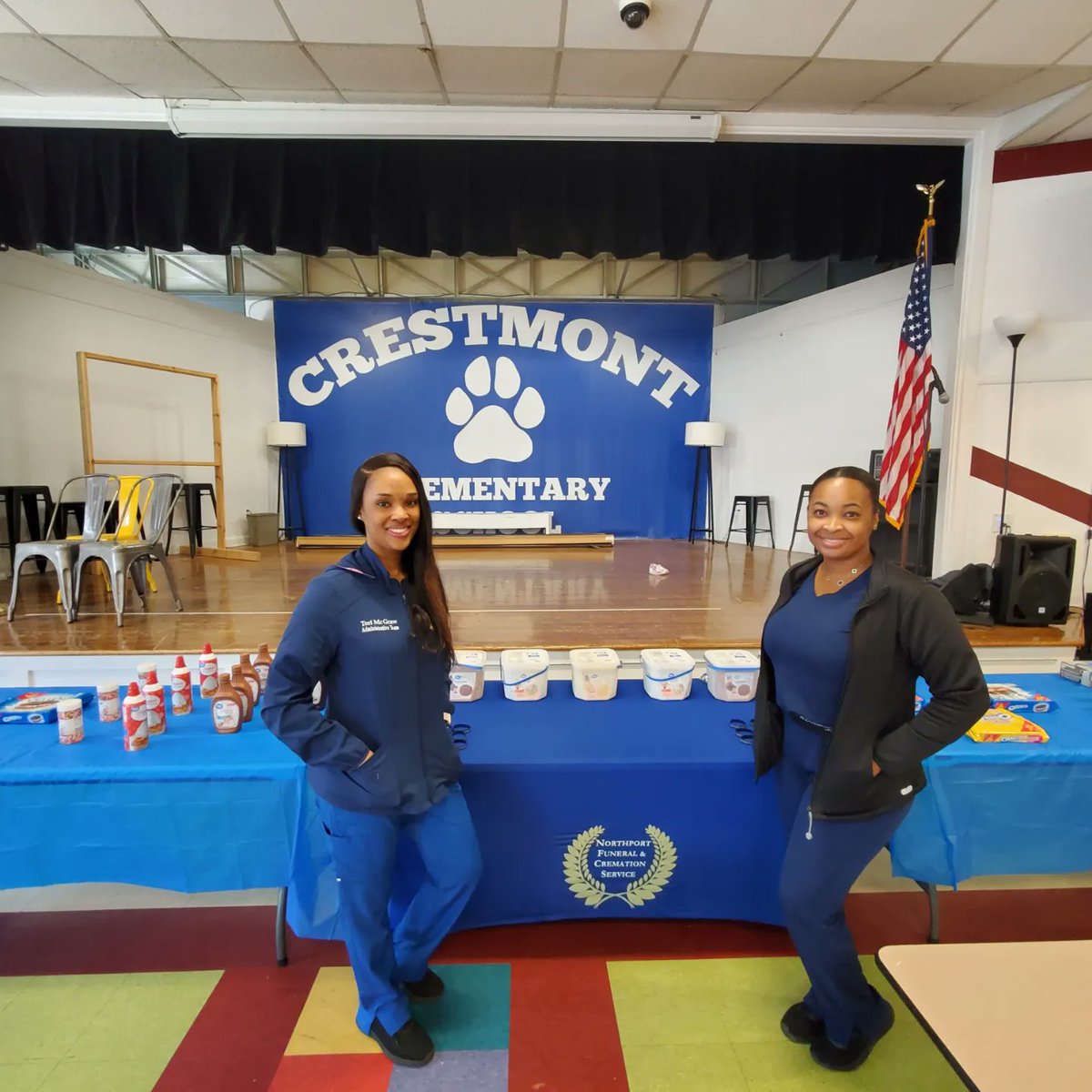 CrestmontTeam's tweet photo. Special thanks to our adopters, Northport Funeral and Cremation Services, for helping us celebrate our students' success.  We appreciate you. https://t.co/mx0uI5Kr7J