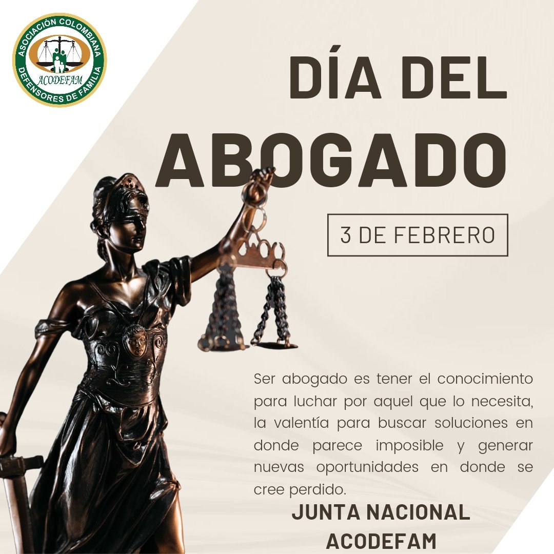 Asociacion Colombiana de Defensores de Familia tweet media