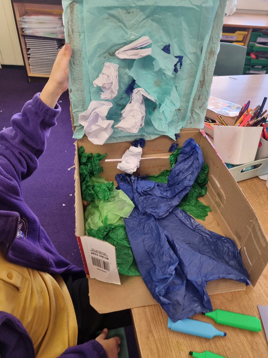 MissKhatun2's tweet photo. Year 4 enjoyed showcasing their learning of the water cycle by creating a model demonstrating the 4 key stages. @HeadLHS @GeographyLHS23 @LHS_Watford https://t.co/jSVZQx1pP4