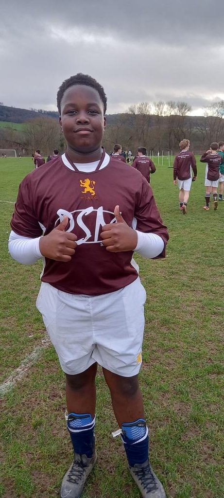 Jesse played his part in a 2 nil victory for the U14Bs this afternoon over Llandaff Cathedral School. Solid as a rock at the centre of defence.