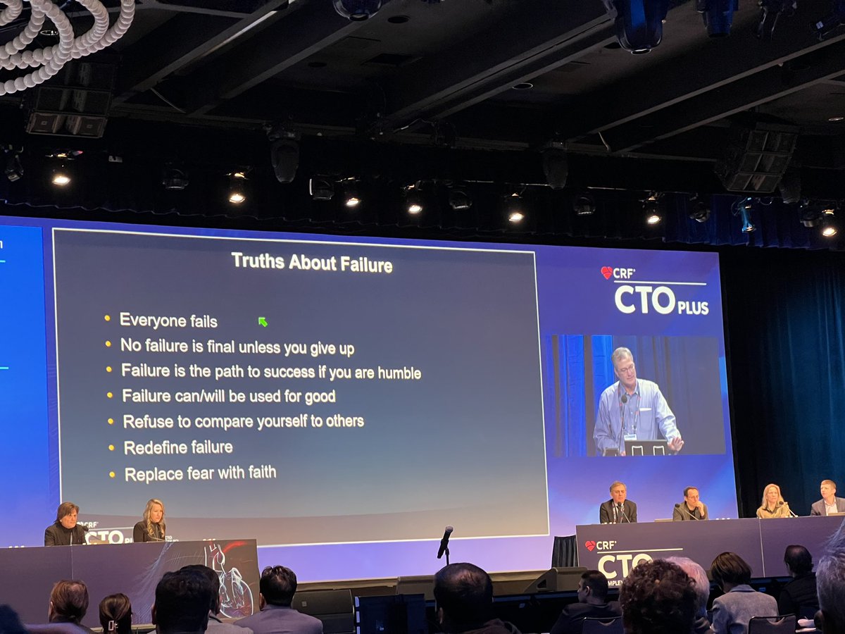 3 excellent live cases on Day 2 of #CTO2024 with @jstrange1 @cghanratty at Mater Dublin, and @wissamj123 @wjn_md @ctoskrat at Emory. Lot of learning points. Invaluable talk for all CHIP operators on dealing with failure by @JAG24851 @crfheart