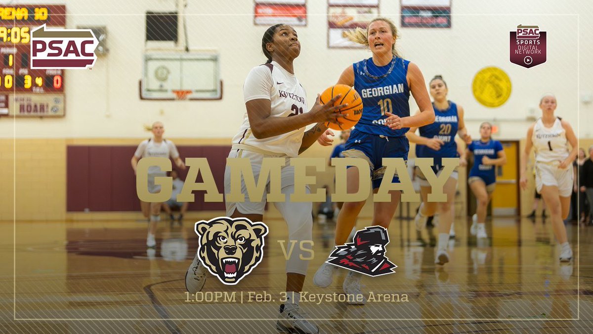 It’s another Saturday afternoon in the Den… aka GAMEDAY!!!!

Show up and show out at 1pm today in Keystone Arena as we welcome the Mansfield Mountaineers.

Come celebrate Girls and Women in Sports Day as the KU Women go for their 5th straight win! 

Go Bears!!!