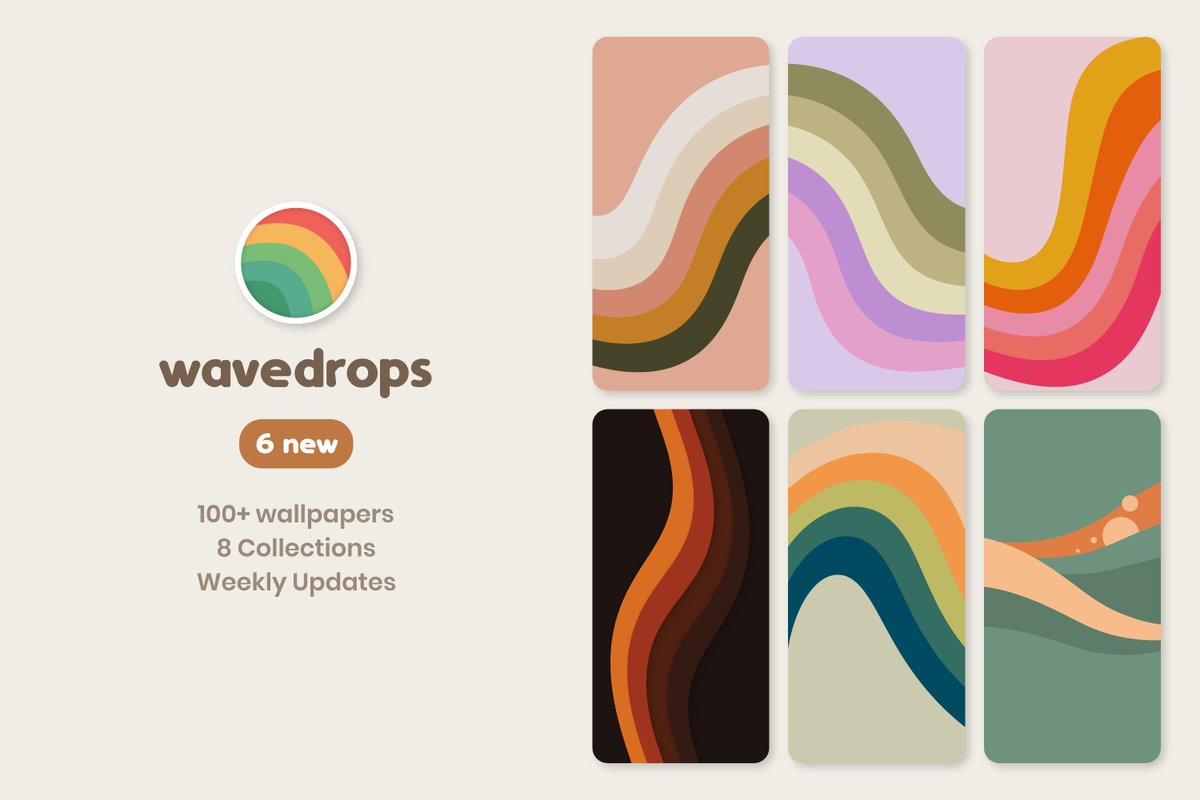 wavedropsapp's tweet photo. 🚀 Wavedrops Just Got Updated 🥳
🥰 With 6 new yummy wallpapers

✅ Download Here - https://t.co/qpuU36l2Px

🙏 Retweet &amp; Like appreciated 🥰
#wallpapers #pastel #android #ios #apple #GooglePixel #samsung #trending #new #update https://t.co/mMxDpSbCrx