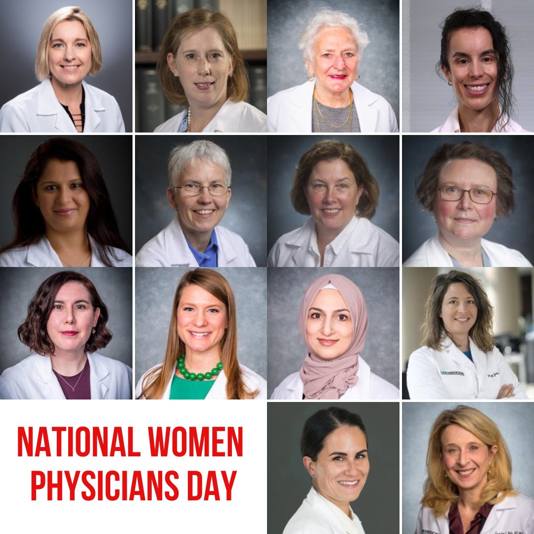 📣Happy National Women Physicians Day! We celebrate and support you as a colleague, friend, family and doctor! Help us in celebrating today! 💗