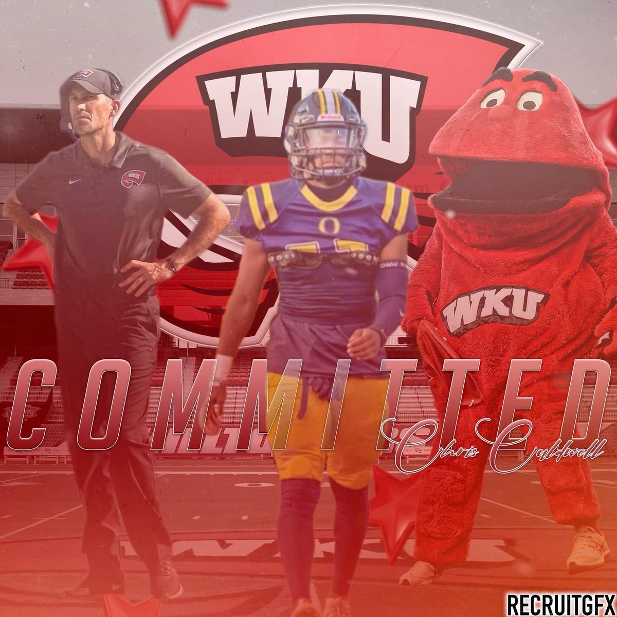 100% committed.. Proverbs 3:5-6✝️ @CoachCrenshaw @Wooda_Moran24 @ByronGettis @WKUFootball