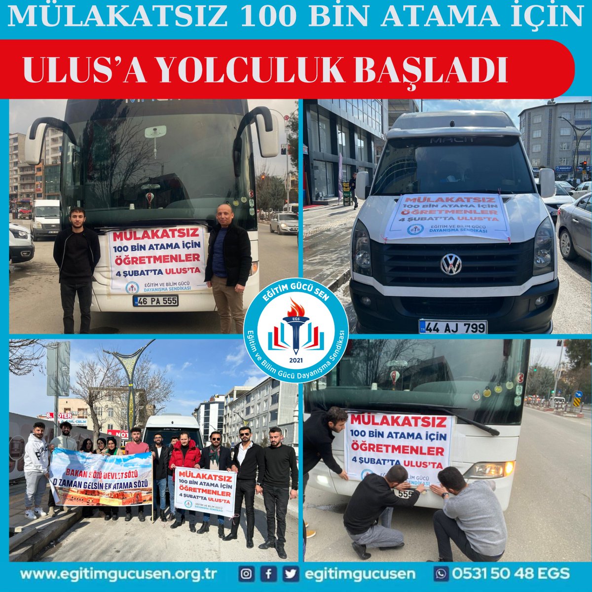 Okullarımızdaki öğretmen ihtiyacının giderilmesi, atama  ve mülakat sözlerinin tutulması, eğitimin yetkin kişilerle yürütülmesi için yarın 4 Şubat'ta Ulus'ta mülakatsız 100 bin öğretmen atamasıni talep edeceğiz. Hep birlikte eğitim için haykıracağız.
<a href="/RTErdogan/">Recep Tayyip Erdoğan</a>
<a href="/HMBakanligi/">T.C. Hazine ve Maliye Bakanlığı</a>