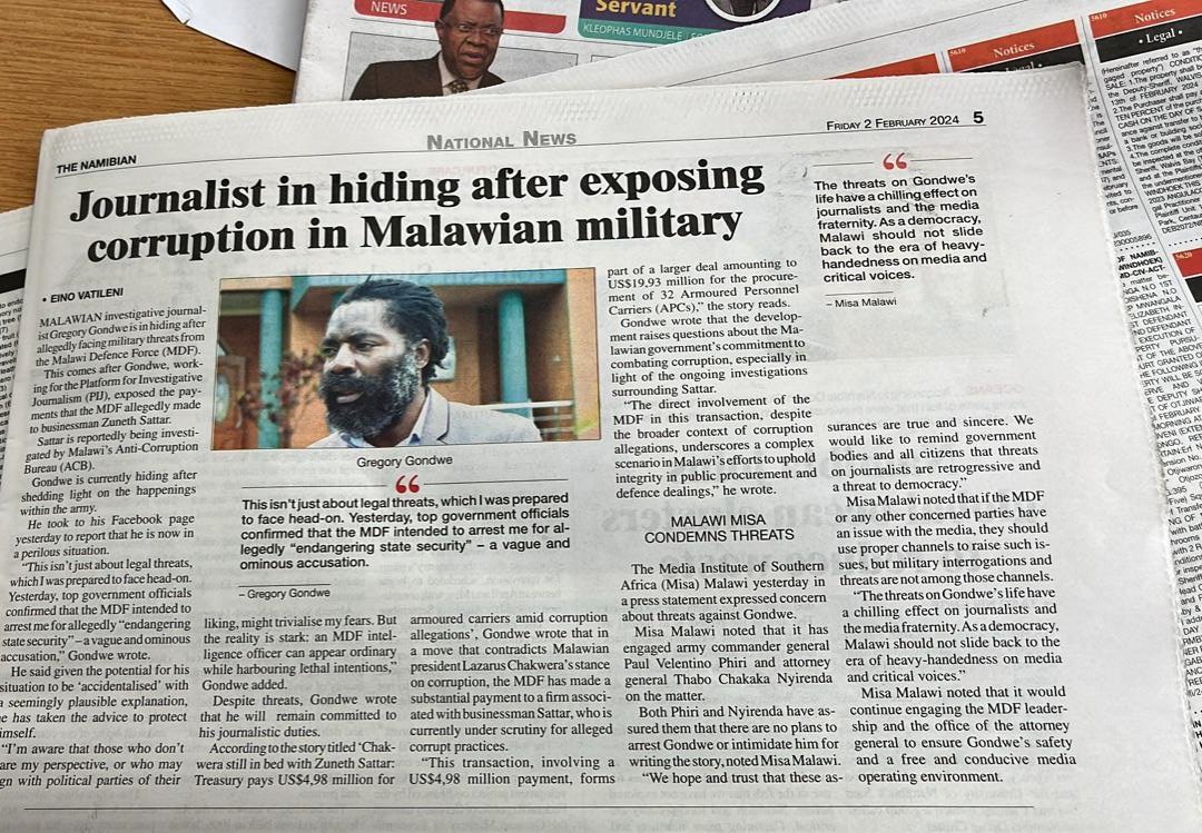 onjezani's tweet photo. Meanwhile, in news from Namibia... https://t.co/ocmY3u6kGb