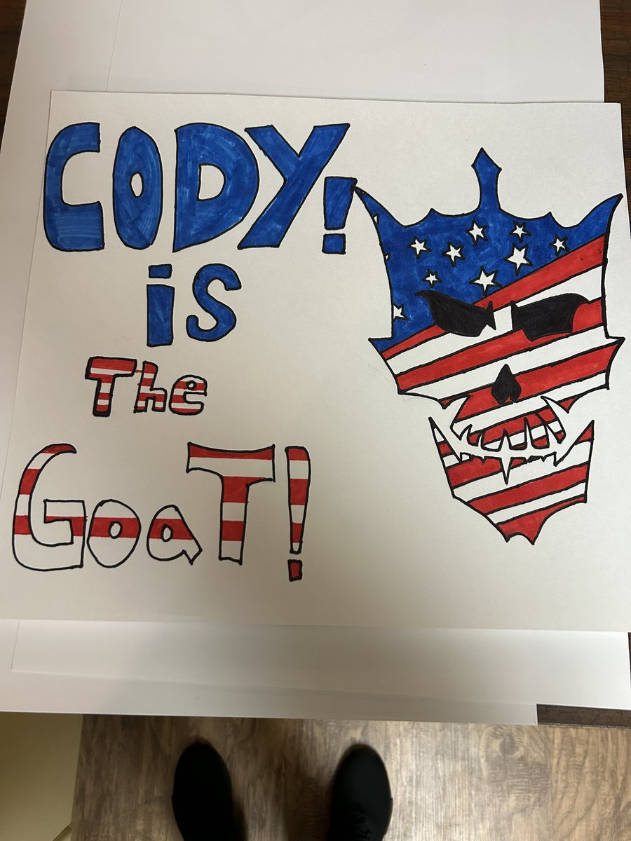 HeelEmerson's tweet photo. My kids are hoping to meet @CodyRhodes tonight, that probably won’t happen but at least we get to see him perform!🤞🏼🤞🏼

#WWEKnoxville https://t.co/PP8SxQBc2l